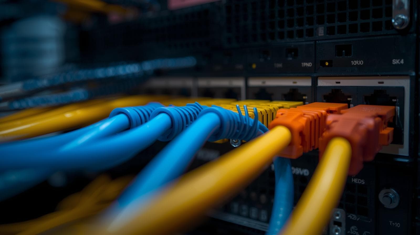 Professional network installation and patch panel setup in Shreveport-Bossier